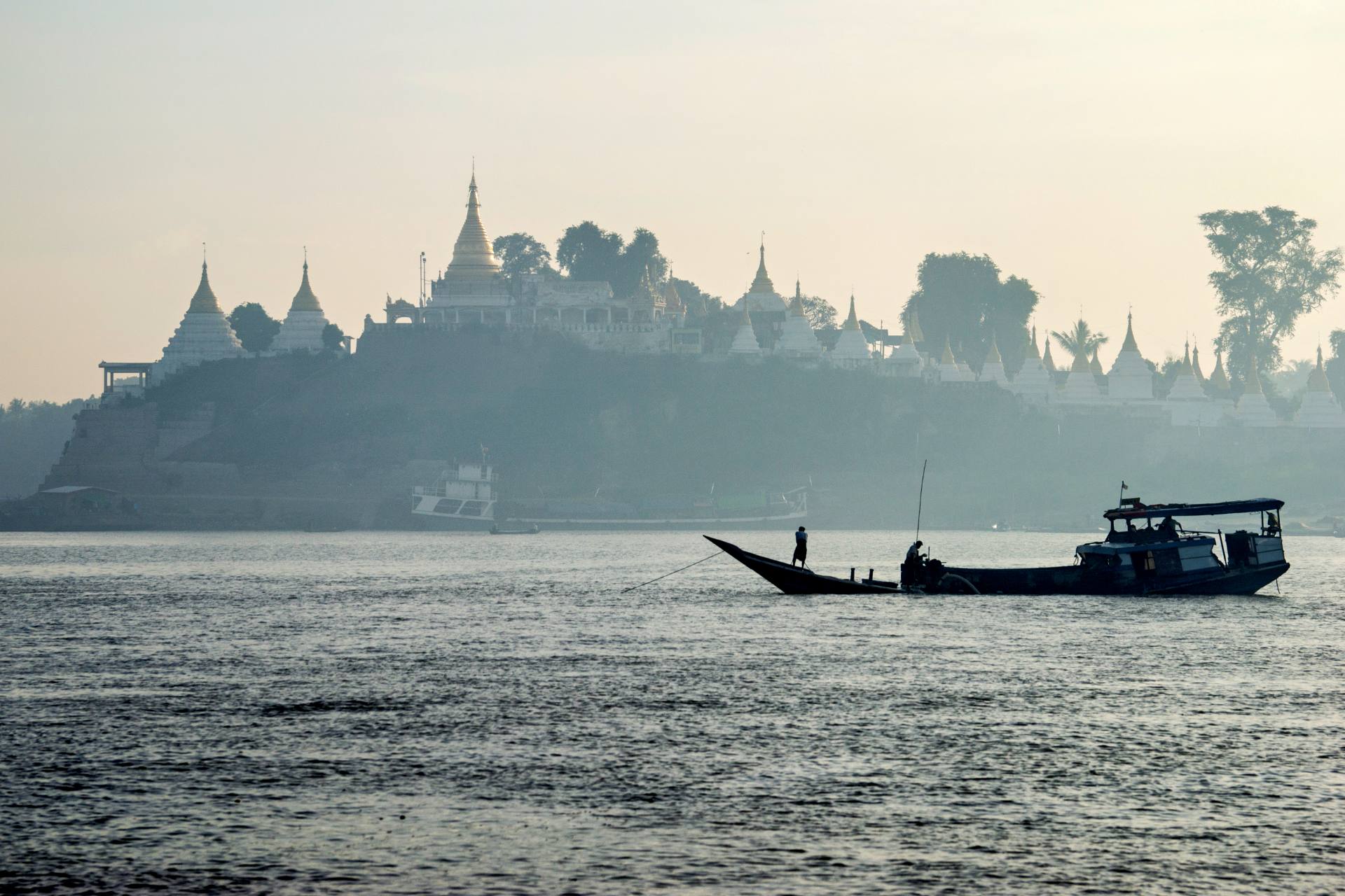 Schifffahrt von Mandalay nach Bagan